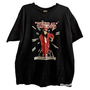 VTG 1999 Weird Al Yankovic It's All About The Pentiums Tour Tee T-Shirt Mens XL
